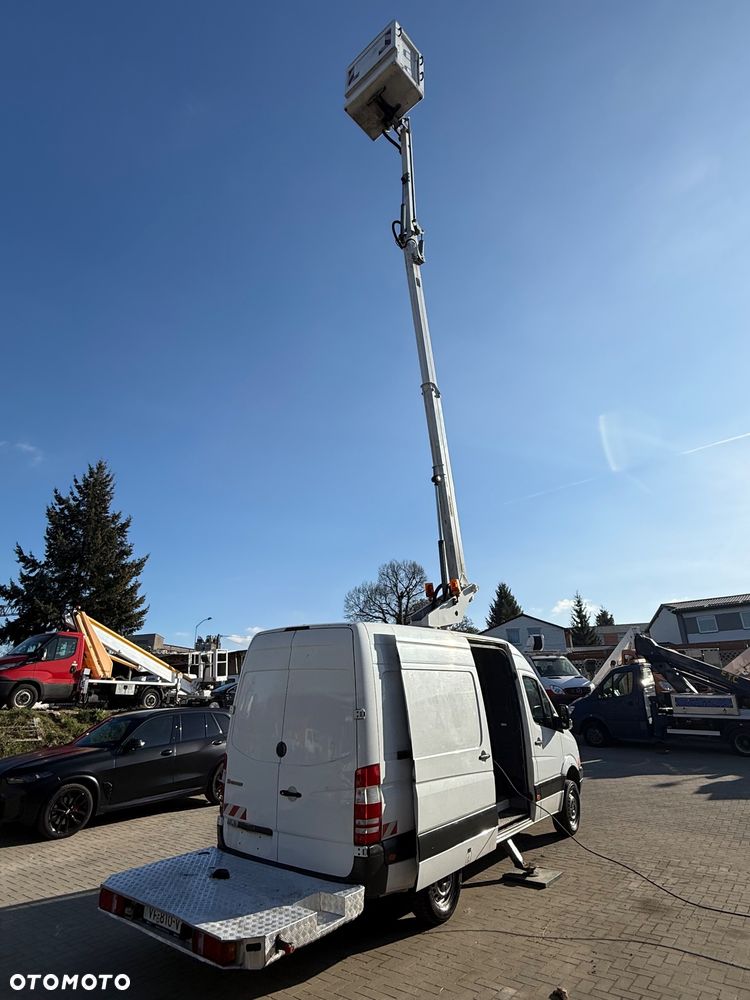 Mercedes-Benz Podnośnik Koszowy Palfinger P140V Zwyżka 14 metrów Pilot ! UDT Dmc 3500kg Kat b Jak Wumag Ruthmann Multitel - 13