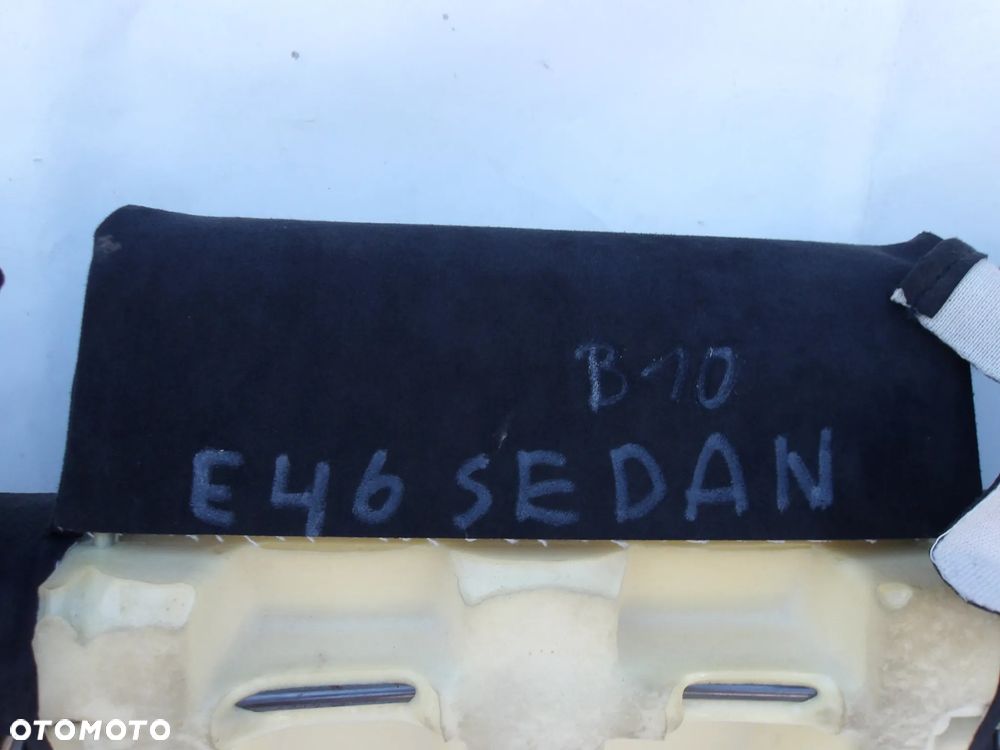 KANAPA TYŁ TYLNA SIEDZISKO ALCANTARA BMW E46 SEDAN B10 F-VAT - 10