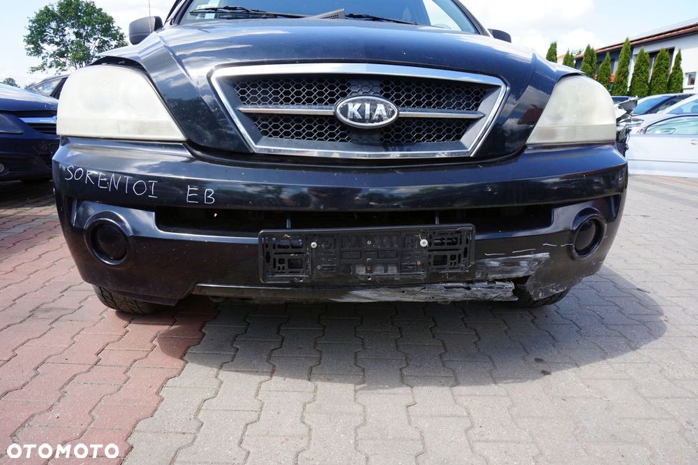 MASKA ZDERZAK BŁOTNIKI LAMPY SORENTO I EB  KIA 2002-2007 CZARNY PRZÓD KOMPLETNY - 8