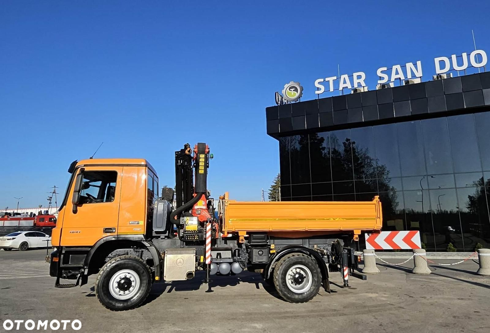 Mercedes-Benz ACTROS 1841 4x4 PALFINGER PK 22002 HDS Żuraw Wywrotka - 11