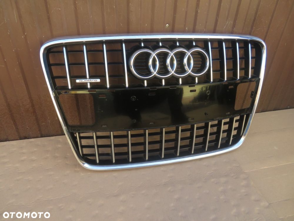 ATRAPA GRILL AUDI Q7 I LIFT S-LINE 4L0 10-15R DEMONTAŻ KRAKÓW - 5