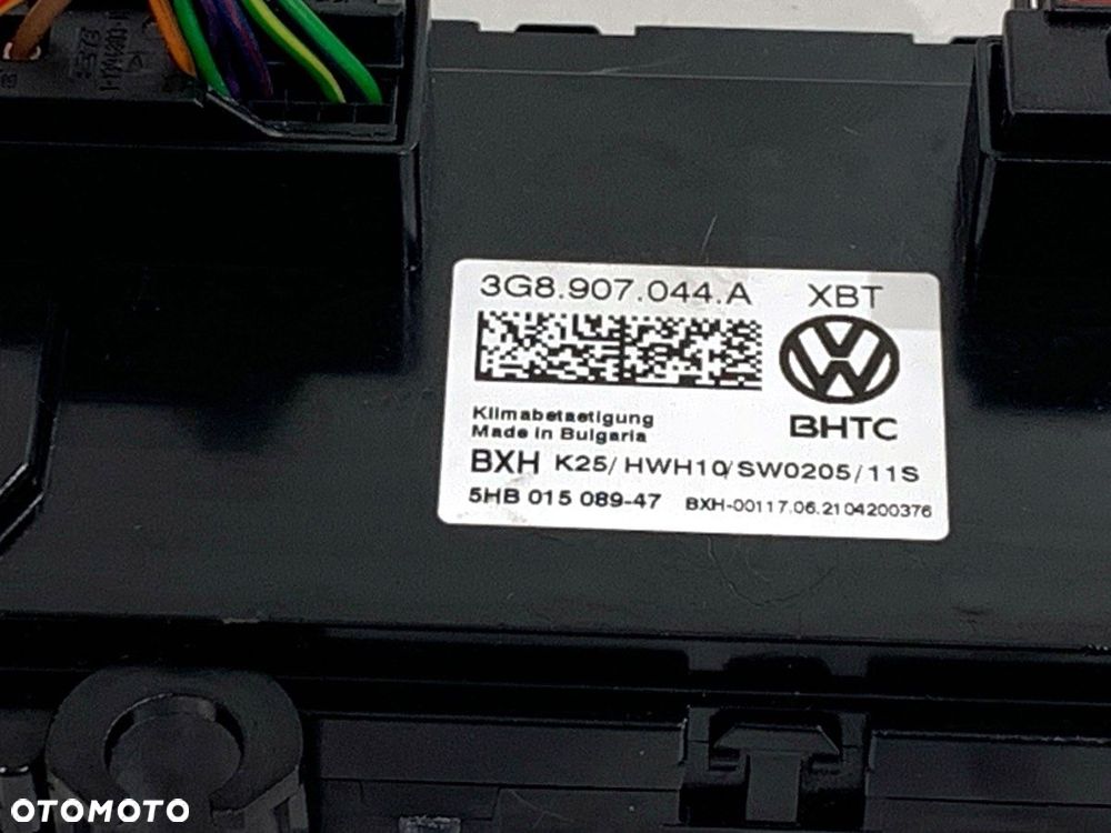 PANEL STEROWANIA NAWIEWU  VW ARTEON (3H7, 3H8) 2017 - 2022 TSI R 235 kW [320 KM] benzyna 2020 - 2022 - 6