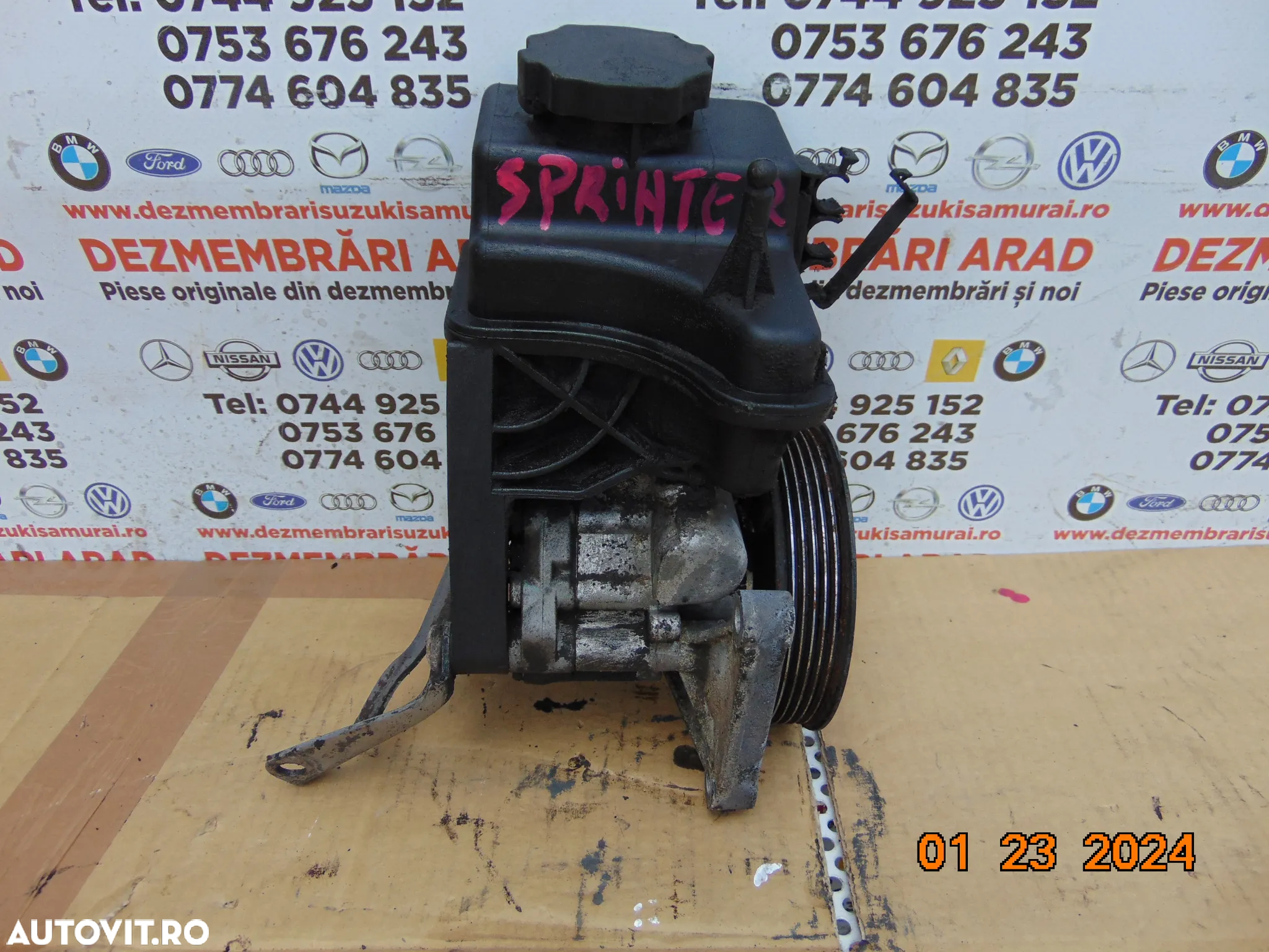 Pompa servo Mercedes Sprinter 2.2 euro 5 Vito viano w906 w639 pompa servodirectie euro 5 - 2
