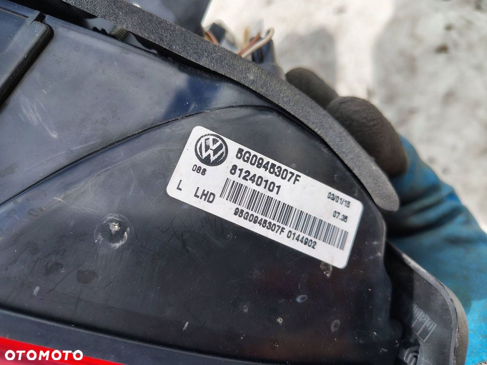 LAMPA LEWY PRAWY TYŁ KOMPLET 5G0945207 VOLKSWAGEN GOLF 7 VII GTD HB - 11
