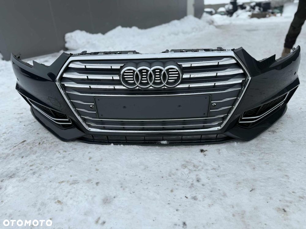 Audi A4 B9 8W S-Line Zderzak Przód Przedni PDC 2015-19 LX7R - 12