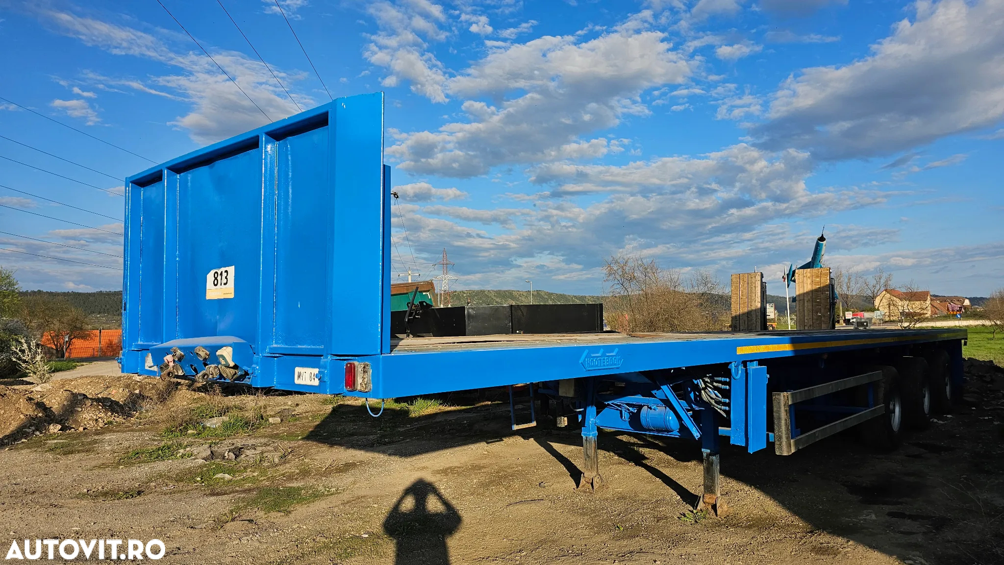 Nooteboom Trailer Platformă 3 axe - 2