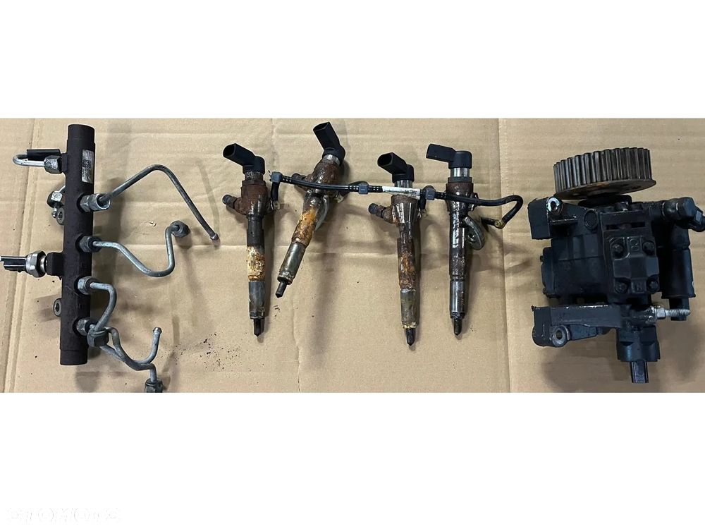 Pompa wtryskowa Continental A2C20000754 listwa A2C20001221 wtryskiwacze 166009445R kplt zestaw Nissan Qashqai 1.5 DCI - 1