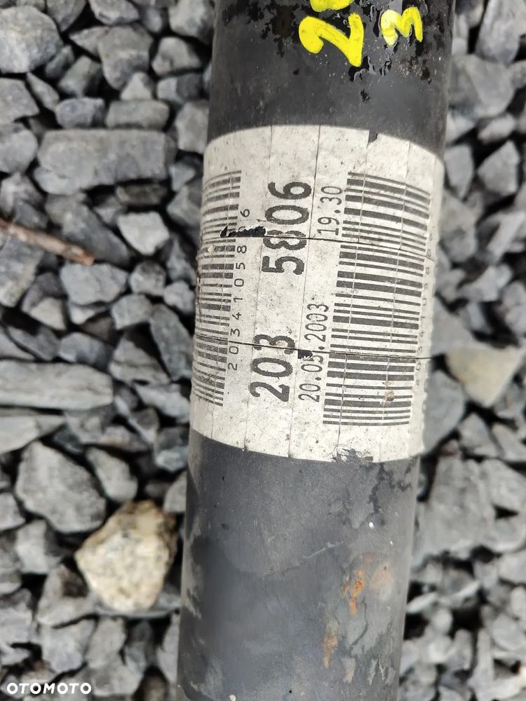 MERCEDES W209 CLK 3.2 v6 WAŁ NAPĘDOWY 2034105806 Benzyna - 4