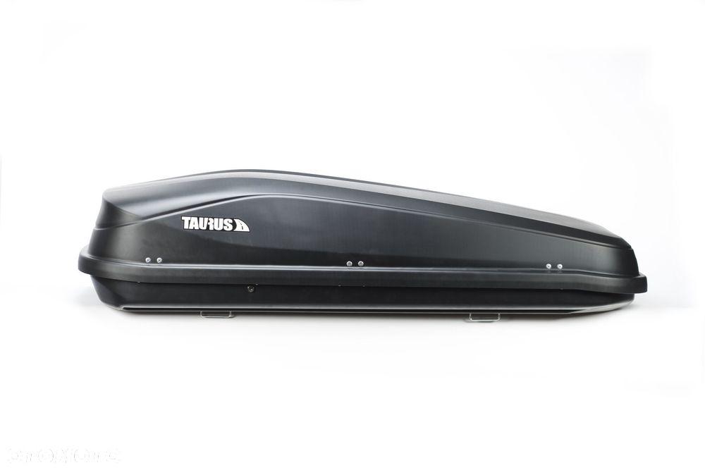 Bagażnik box dachowy Taurus Easy 430 czarny matowy. 180x78x44 - 1