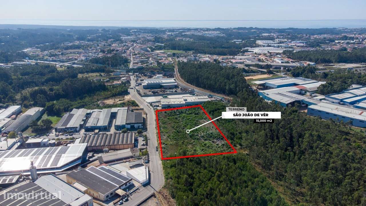 Terreno Industrial Estratégico com 14.000m2 em São João de Ver, Santa - Grande imagem: 2/20