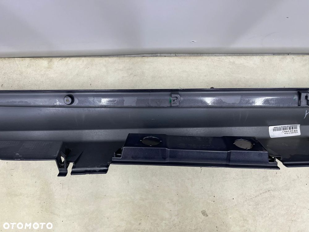 Nakładka progu Toyota Yaris IV 4 XP210 Mazda 2 Hybrid 20r.- lewa listwa progowa zewnętrzna 75852-0d1 - 12