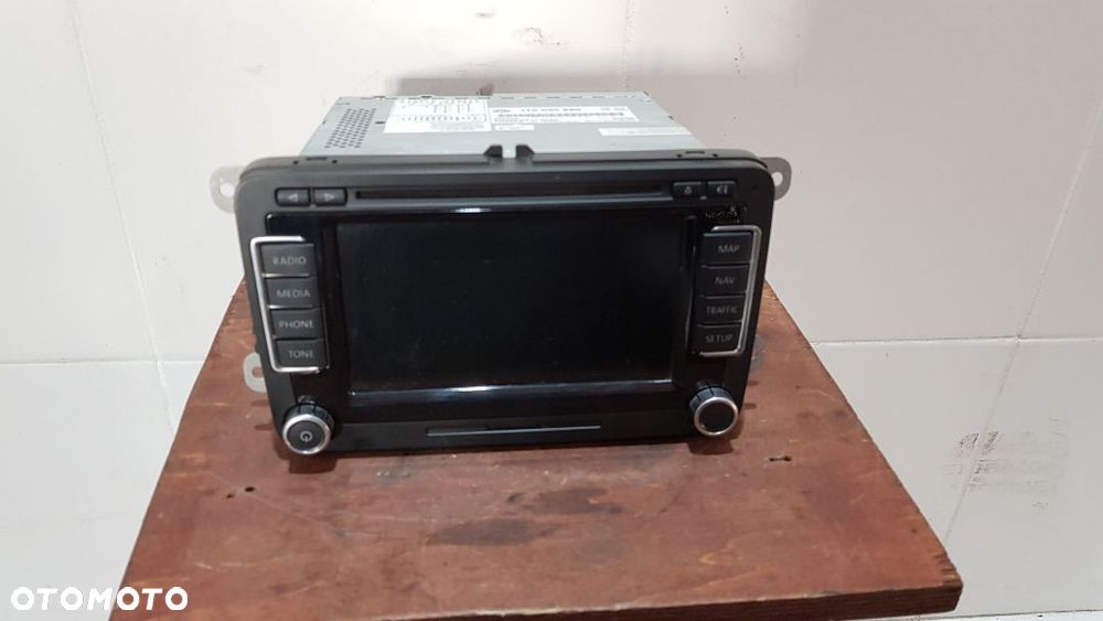 RADIO NAVI NAWIGACJA VW 1T0035680 PASSAT GOLF SCIROCCO - 1