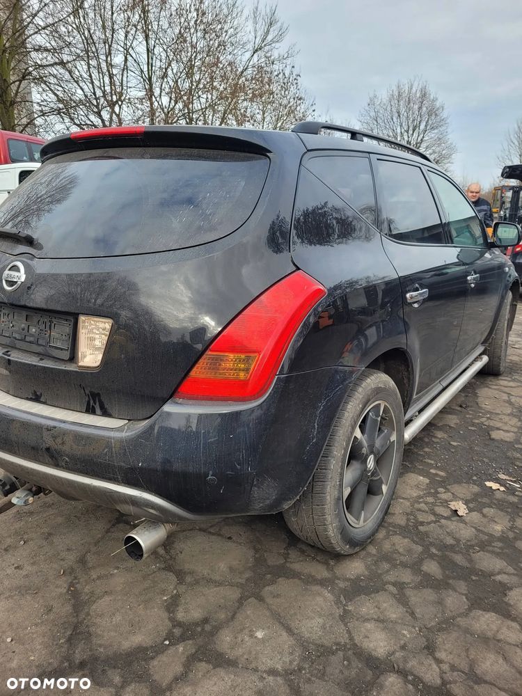 Części- Nissan Murano  Pojemność: 3498  Moc: 172kW  Rok: 2005 Benzyna - 4