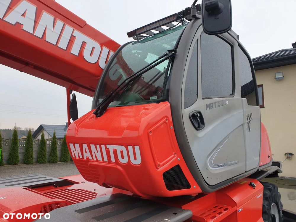 Manitou MRT 2150+Privilege KOSZ/PILOT/WIDŁY SPROWADZONA SUPER STAN - 13