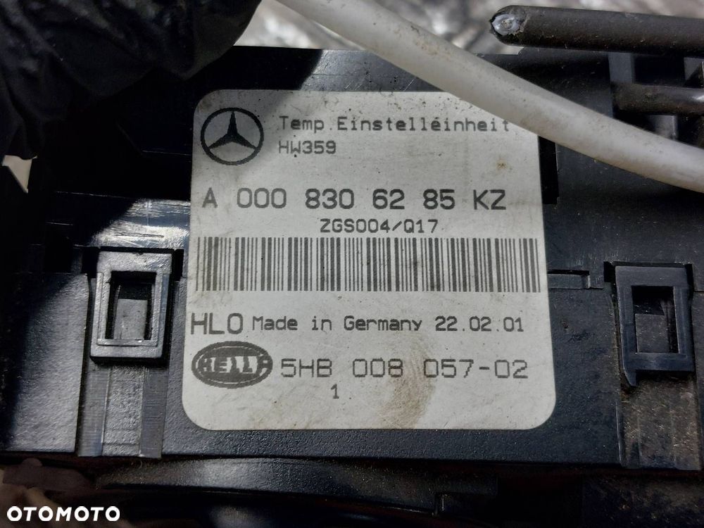 PANEL NAWIEWU MERCEDES-BENZ VITO W638 A0008306285 - 2