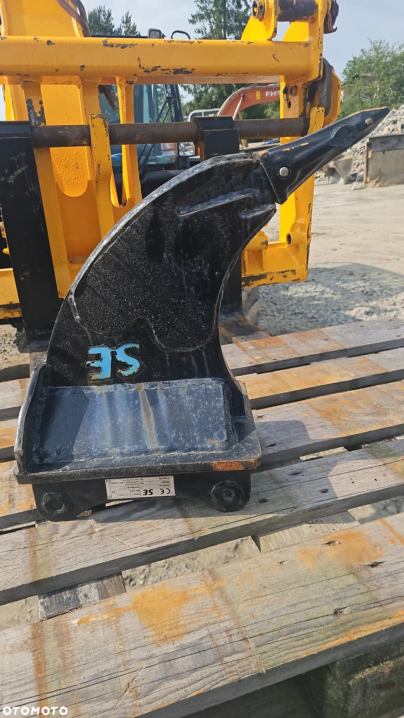 Nowy zrywak do koparki złącze S30 do korzeni koparka Volvo 2,3,4 t tony ripper jcb cat - 2