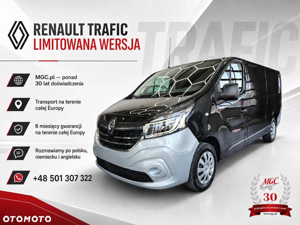 Renault Trafic 2.0 DCi 120  / L2H1 LONG / JEDYNY TAKI Z MONAKO / SERWISOWANY / ODŚWIEŻONY / ORYG. NISKI PRZEBIEG / RARYTAS / LAMPY LEDOWER  / DŁUGA PAKA / 3 MIEJSCA / UNIKATOWY STYL / EURO 6 - 2