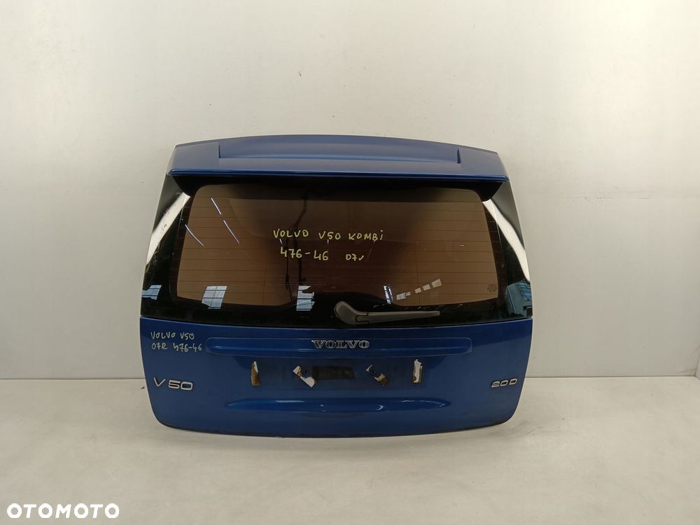 KLAPA BAGAŻNIKA TYLNA VOLVO V50 KOMBI 04-08 476-46 - 2
