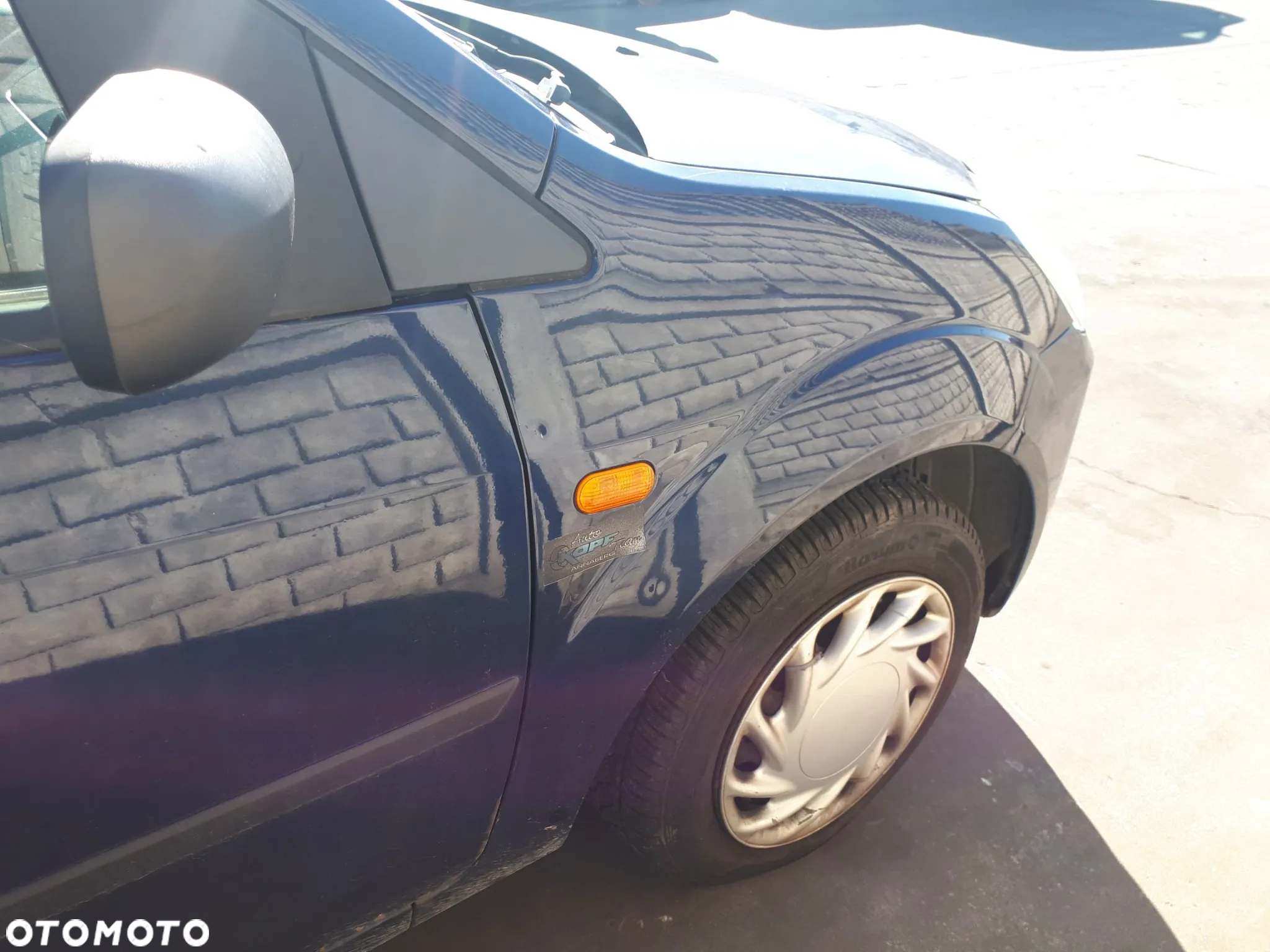 FORD FIESTA MK5 MK6 02-05 1.4 16V ZDERZAK TYŁ TYLNY W3 - 13
