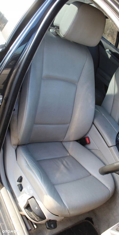 FOTEL PRZÓD PRZEDNI PRAWY BMW F10 F11 GRZANY SZARY