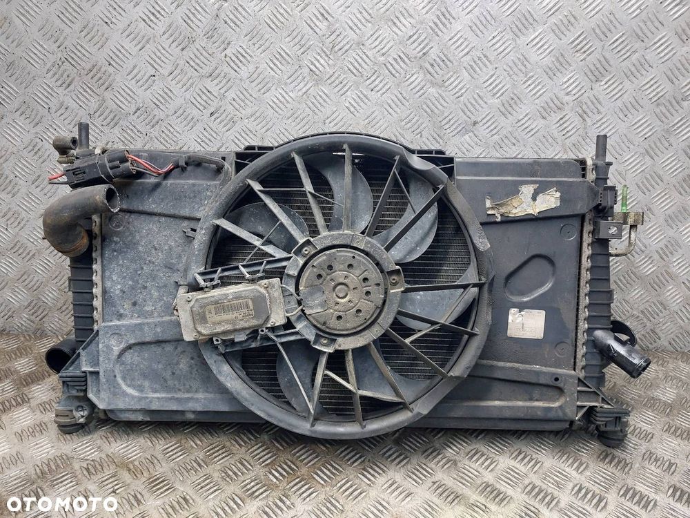 CHŁODNICE KOMPLET + WENTYLATOR FORD C-MAX I MK1 2.0 TDCI 3M5H-8C607-UC - 1