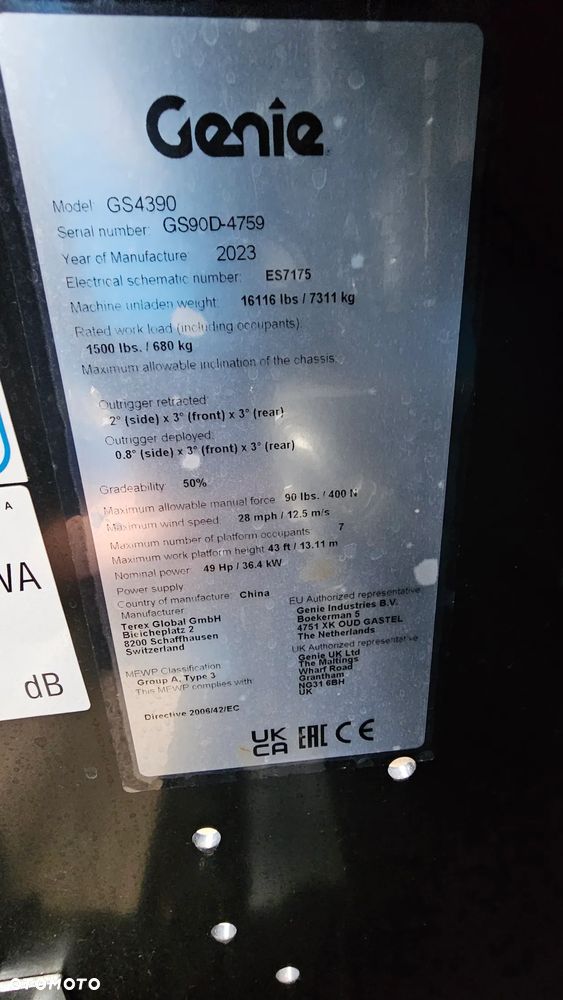 Genie GS-4390 RT - 12