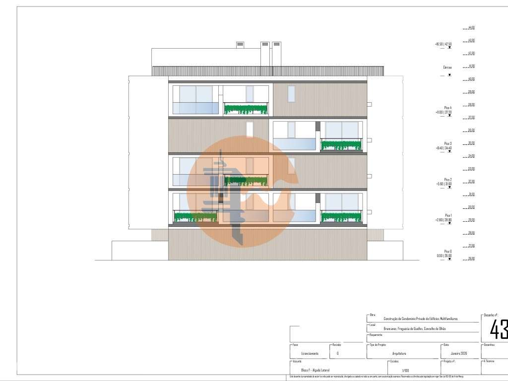Terreno com Projeto Aprovado para 150 fogos - Olhão. - Grande imagem: 4/21
