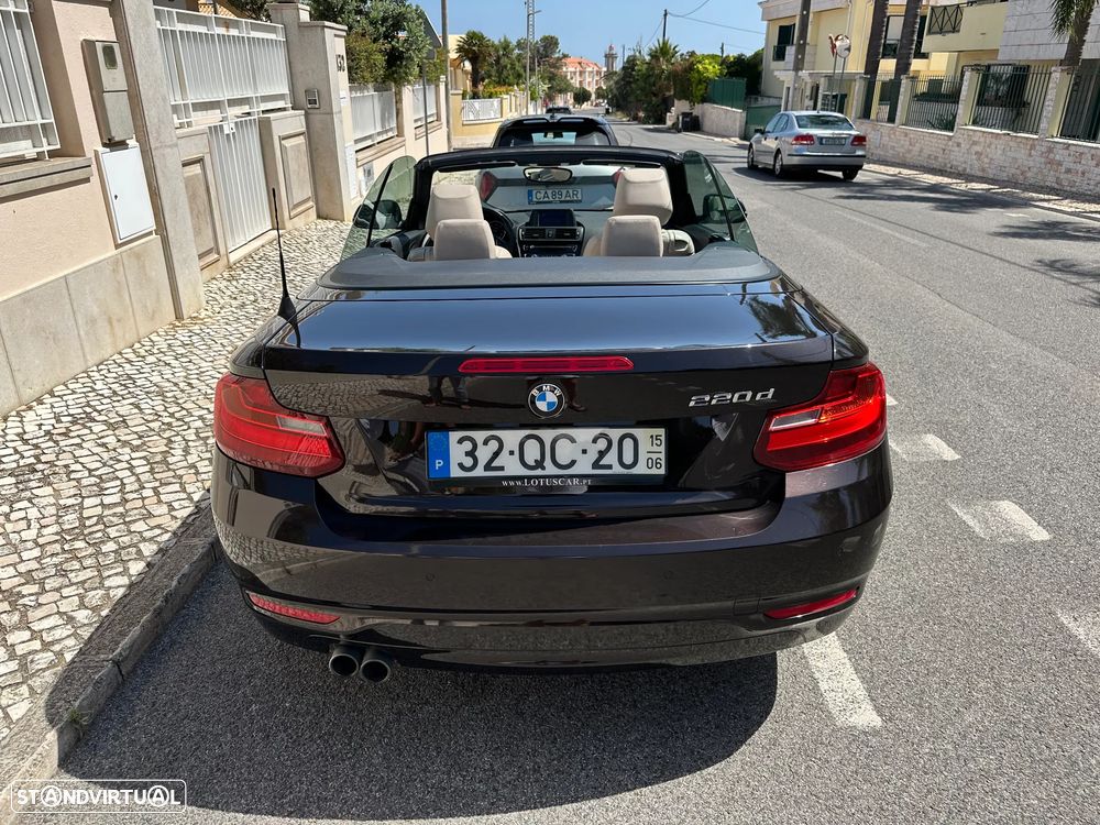 BMW 220 d Cabrio LIne Luxury Auto - 14
