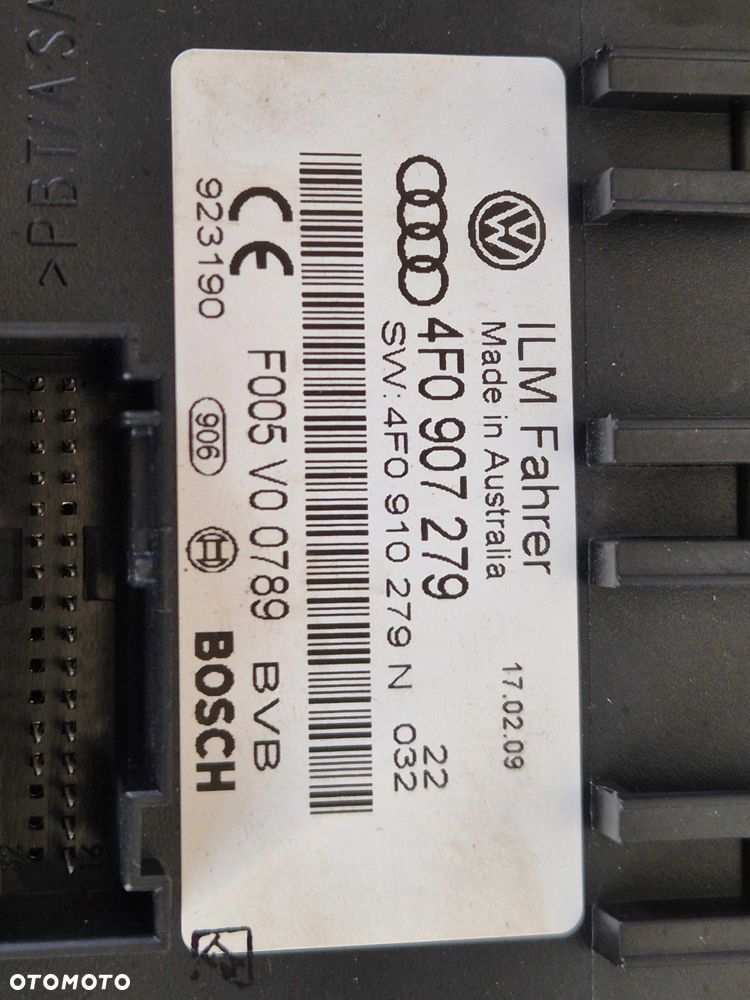 oryginalny moduł sterownik świateł xenon ksenon led audi a6 c6 lift - 4