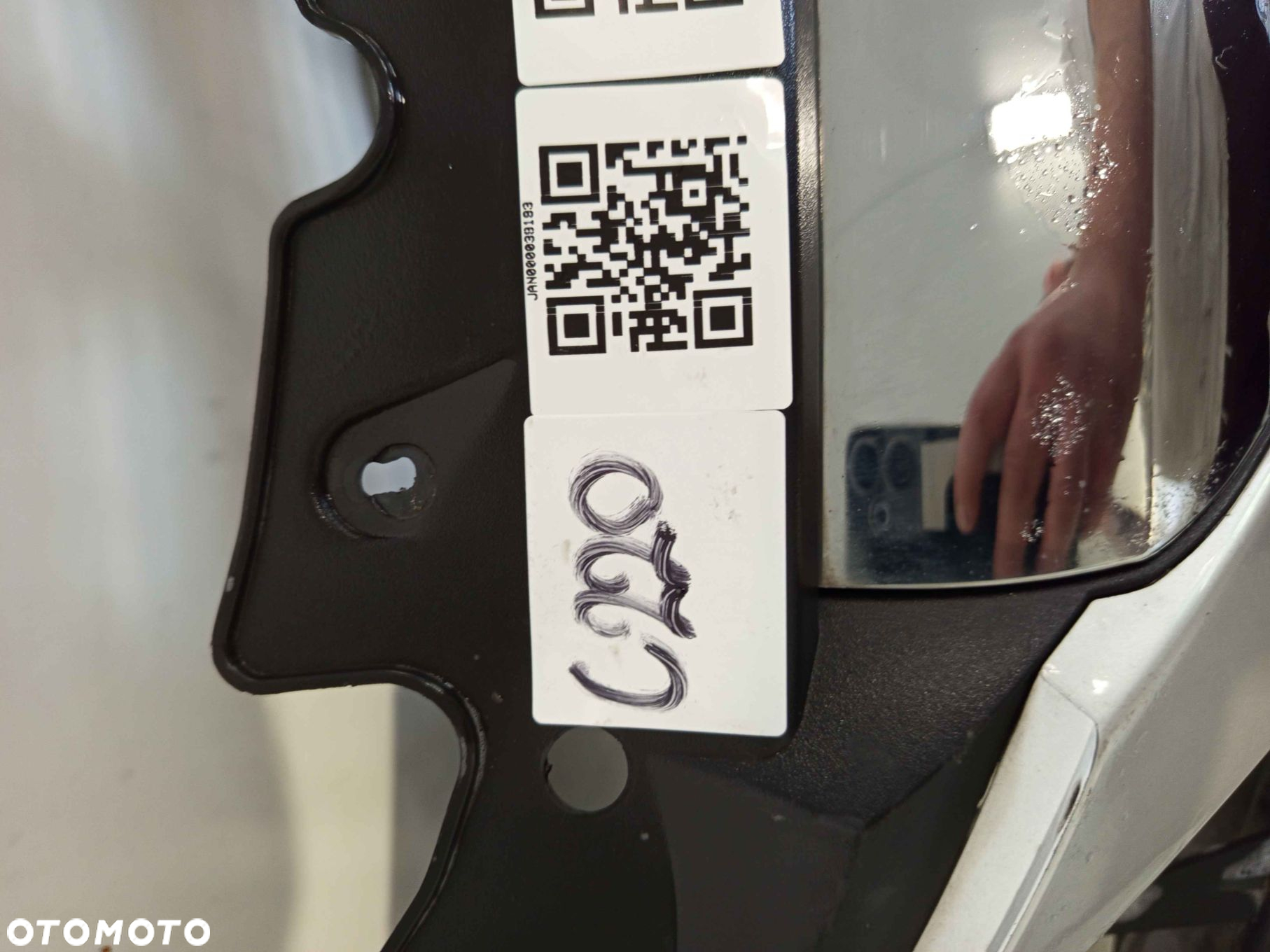 ^ ZDERZAK PRZÓD PRZEDNI OPEL CORSA D Z157 SREBRNY HALOGENY - 4