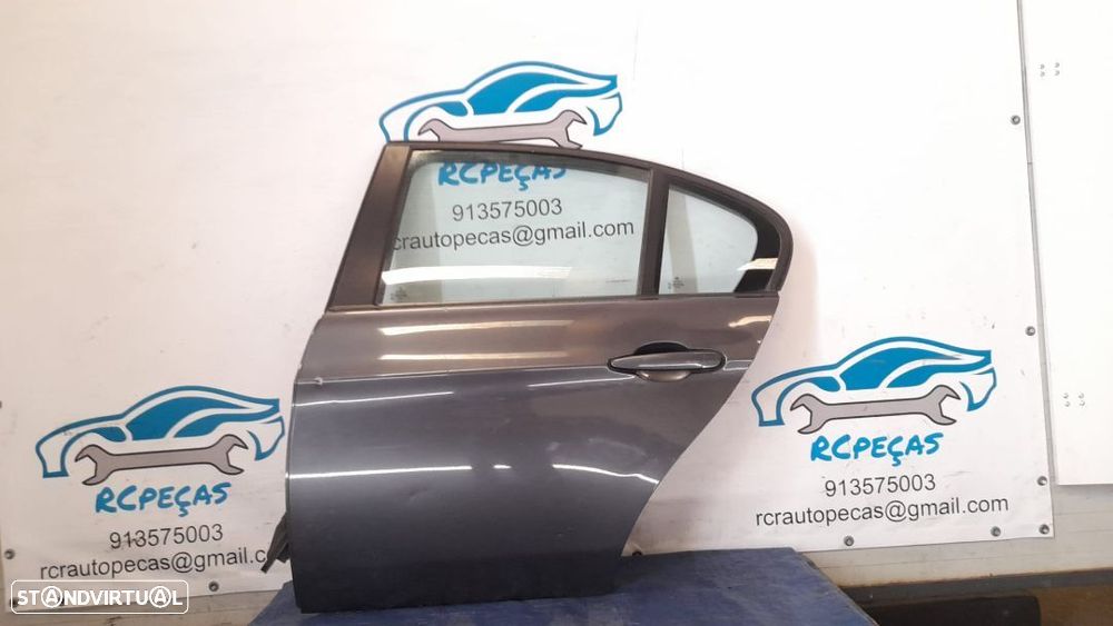 PORTA TRASEIRA TRÁS ESQUERDA BMW SERIE 3 E90 SEDAN CARRO FECHO ELEVADOR MOTOR PUXADOR VIDRO - 1