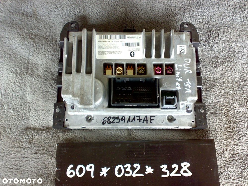 dodge durango 2014- wyświetlacz radio panel ekran idealny harman nawigacja - 2