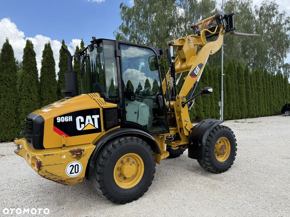 Caterpillar CAT 906 H / PIĘKNA / ORYGINAŁ / TYLKO 4014 MTH / SPROWADZONA Z NIEMIEC / MAŁE GABARYTY / BEZ DPF I ADBLUE / ZADBANA / 60 70 M 506 509 L30 L35 908 907 320 318 750 850 - 39