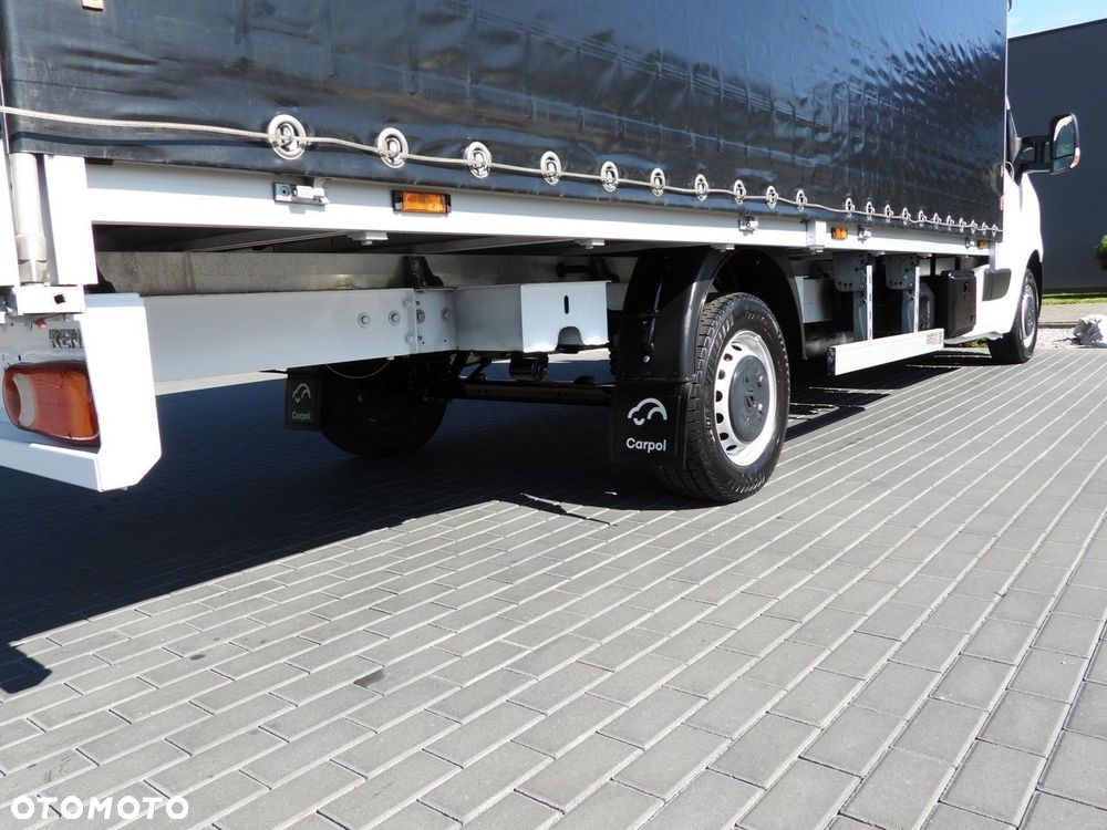 Renault MASTER PLANDEKA 10 PALET WEBASTO TEMPOMAT LEDY KLIMATYZACJA  165KM - 17