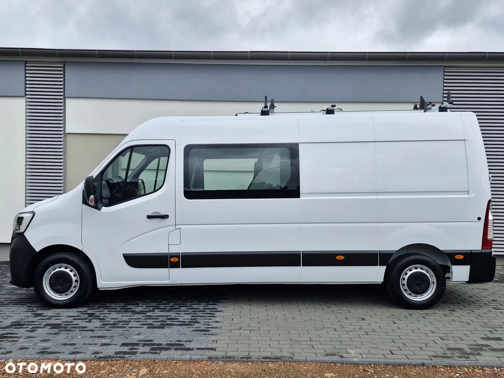 Renault Master, L3H2, BRYGADÓWKA, 7 miejsc, DOKA, nawigacja, hak, klima - 6