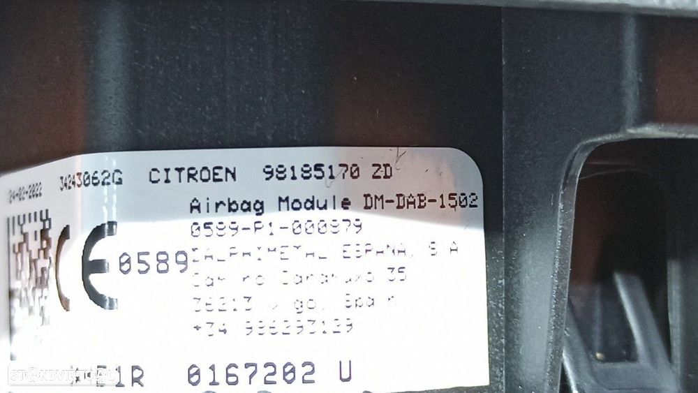 AIRBAG FRENTE ESQUERDO CITROEN BERLINGO FURGÓN DRIVER M - 4