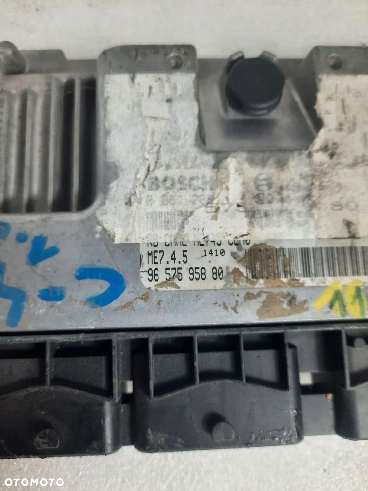 KOMPUTER STEROWNIK SILNIKA CITROEN C4 9657595880 - 2