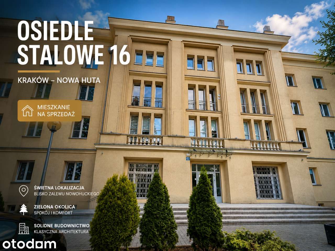 Mieszkanie w kultowym budynku Modernity przy Zalewie Nowohuckim