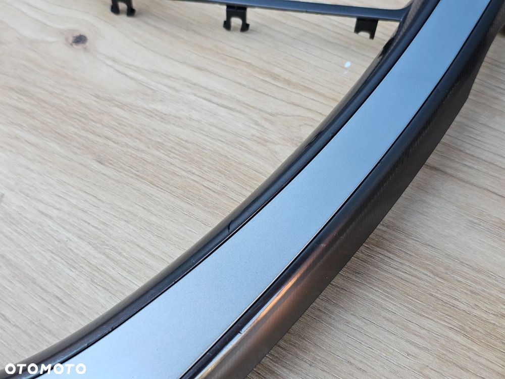 DEKORY DRZWI LISTWY RĄCZKI LEWY PRAWY PRZÓD OPEL ASTRA J SREBRO CARBON - 4