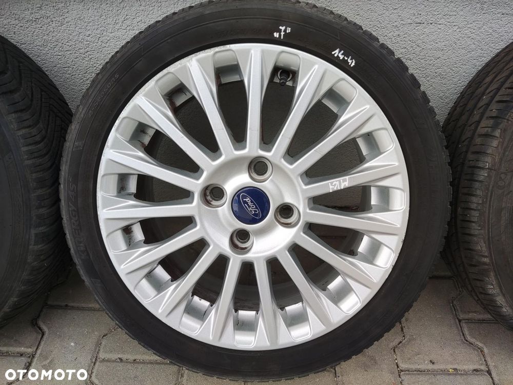 KOŁA OPONY FELGI ALUMINIOWE 16 FORD FIESTA MK7 2008-2017 4X108 6,5J ET47,5 - 5