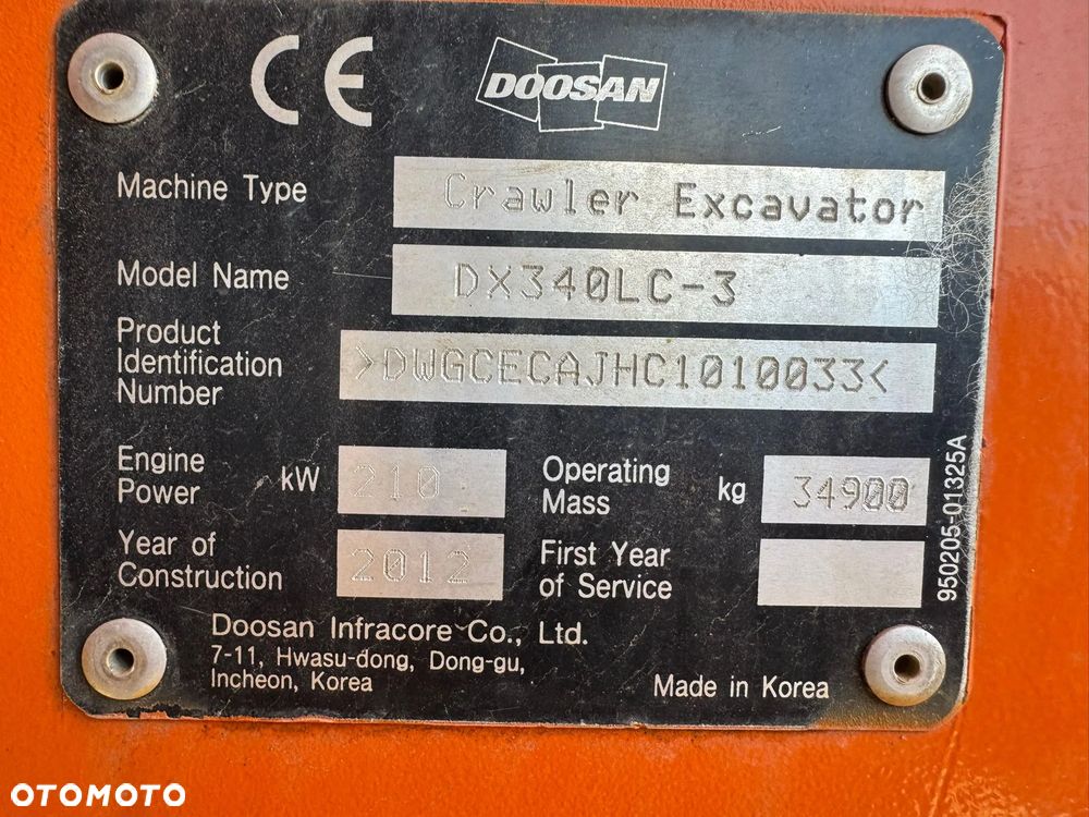 Doosan DX 340 - 26