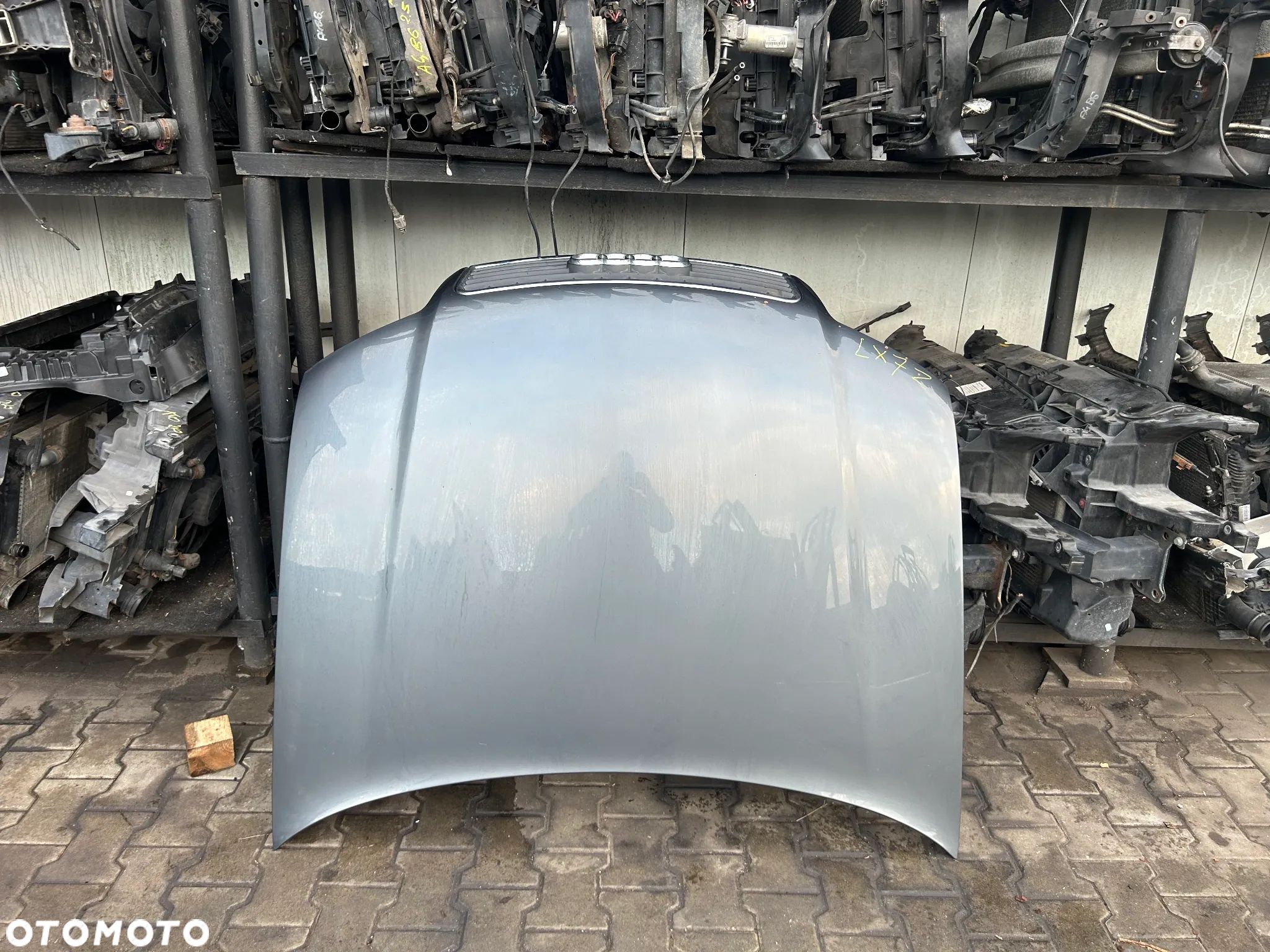 MASKA POKRYWA SILNIKA AUDI A4 B6 LX7Z SZARA WYSYŁKA !! - 1