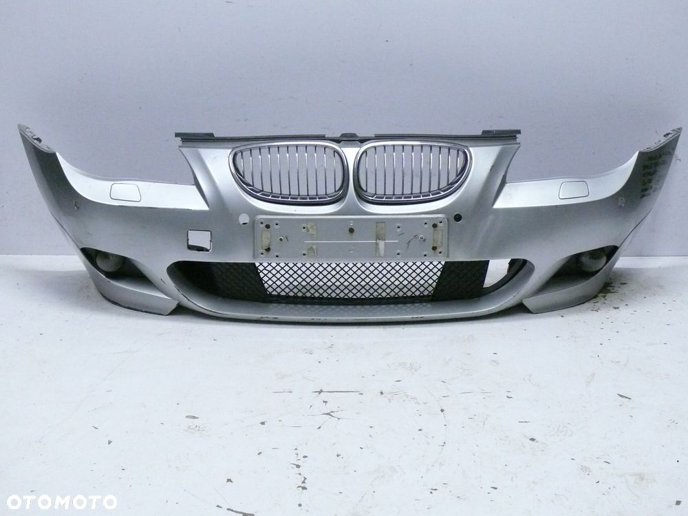 ZDERZAK PRZEDNI BMW 5 E60 E61 M-PAKIET 2003 2010 PDC XENON - 1