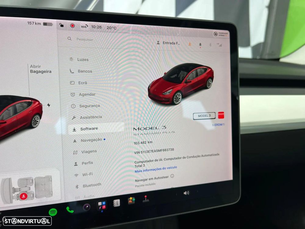 Tesla Model 3 Standard Range Plus RWD — fotografia 19