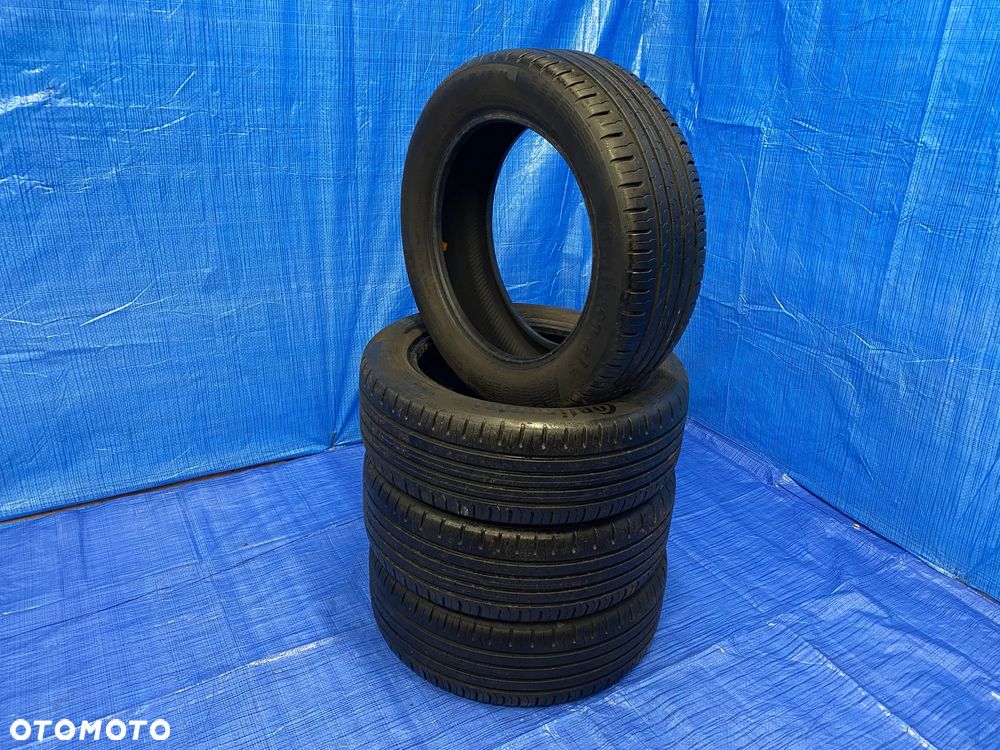 OPONA 16 OPONY LETNIE LATO KOMPLET OPON 4SZT CONTINENTAL CONTI ECO CONTACT 5 195/55R16 87H BIEŻNIK 6,9mm - 2