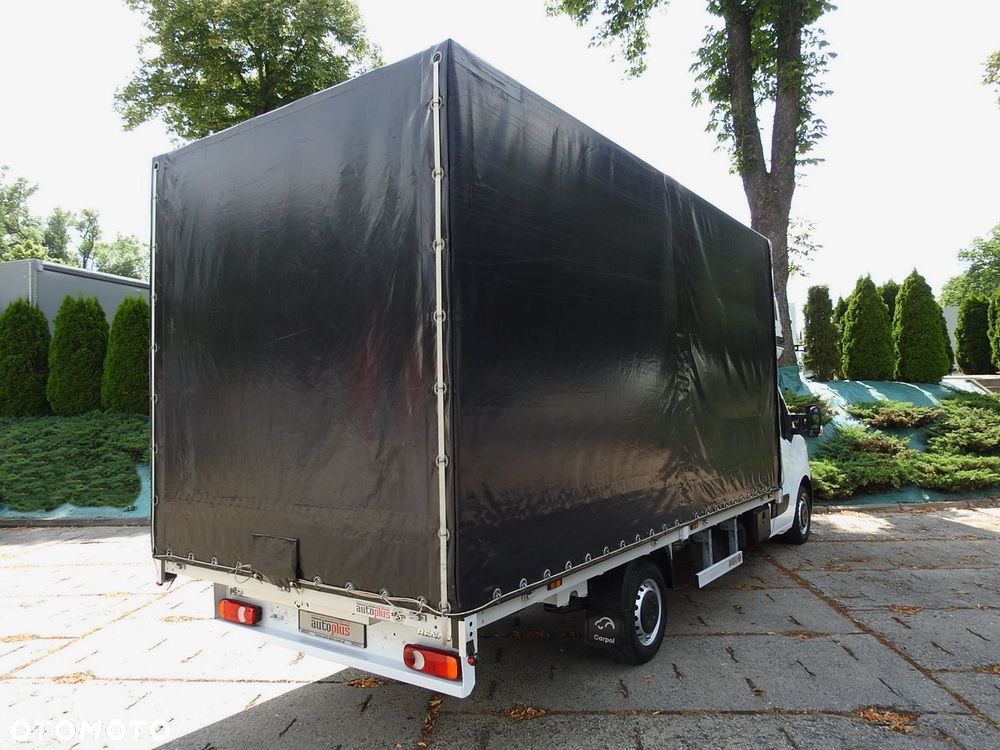 Renault MASTER PLANDEKA 10 PALET WEBASTO KLIMATYZACJA TEMPOMAT LEDY PNEUMATYKA  165KM - 4