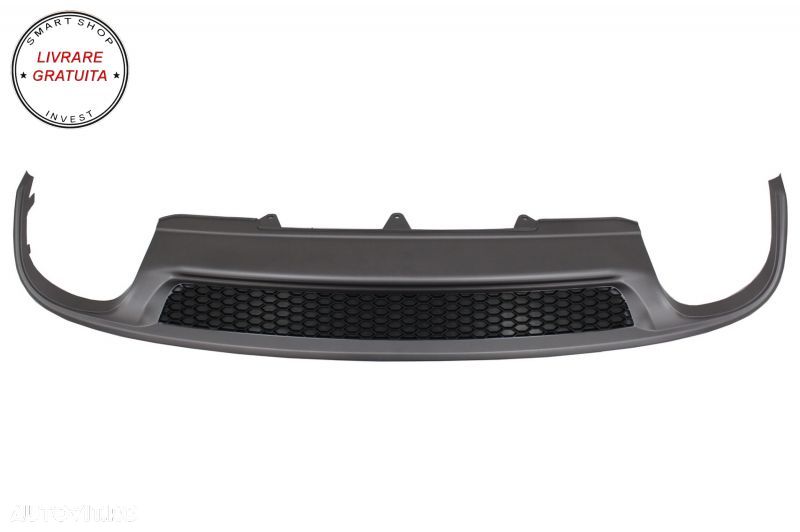 Difuzor Bara Spate si Ornamente toba AUDI A4 B8 Facelift Sedan/Avant (2012-2015) c- livrare gratuita - 4