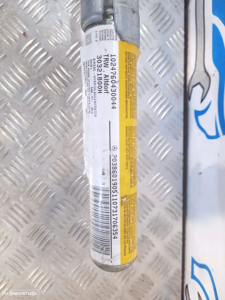 CORTINA CORTINAS AIRBAG AIRBAGS ESQUERDA DIREITA MERCEDES CLASS C W203 A2038604205 - 4