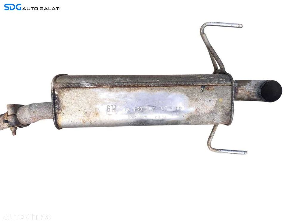 Toba Teava Esapament Evacuare Finala Opel Astra H 1.7 CDTI 2004 - 2010 Cod 13150387 [LC2795] - 2