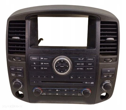 NISSAN PATHFINDER R51 LIFT PANEL RADIA KONSOLA ŚRODKOWA KRATKI KLIMATYZACJA - 1